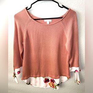 New York and Company Pink Top, Small